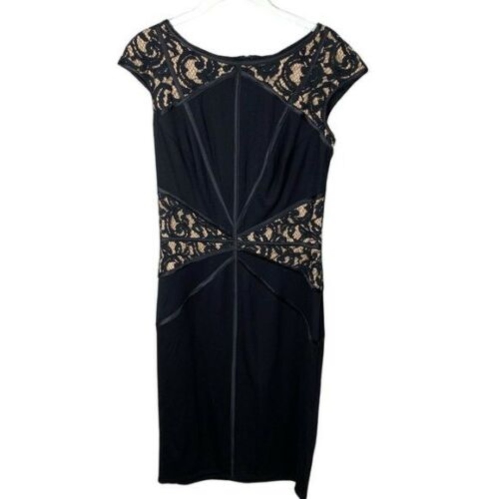 Tadashi Shoji Black Lace Bodycon Dress - Picture 16 of 17